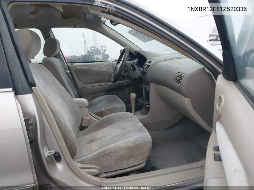 1NXBR12E81Z520336 2001 Toyota Corolla Le