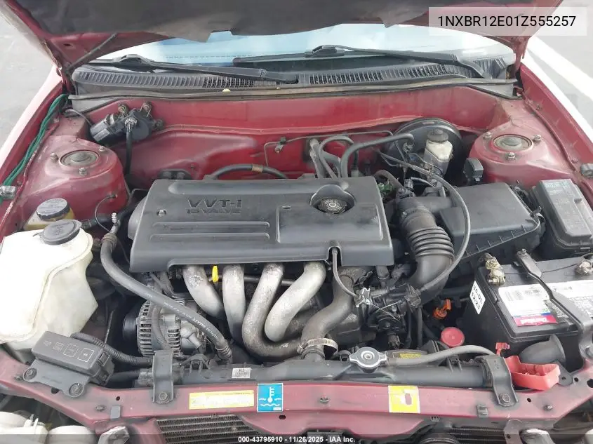 1NXBR12E01Z555257 2001 Toyota Corolla Ce