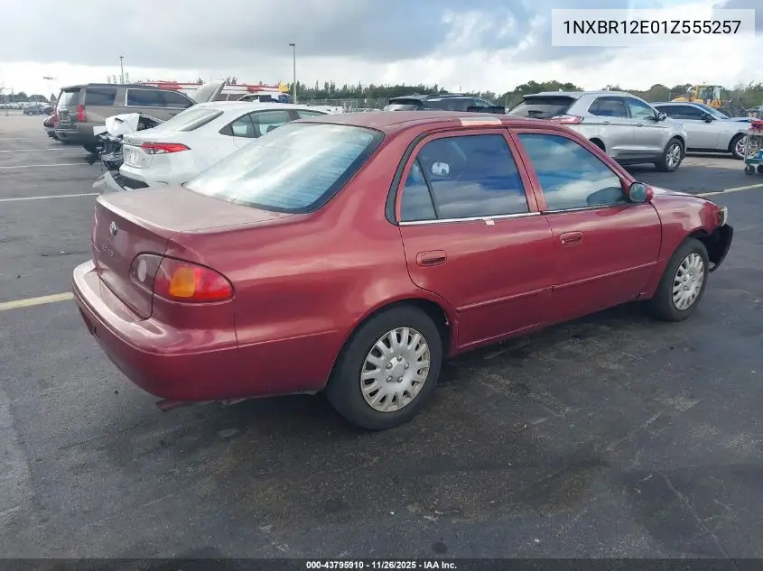 1NXBR12E01Z555257 2001 Toyota Corolla Ce
