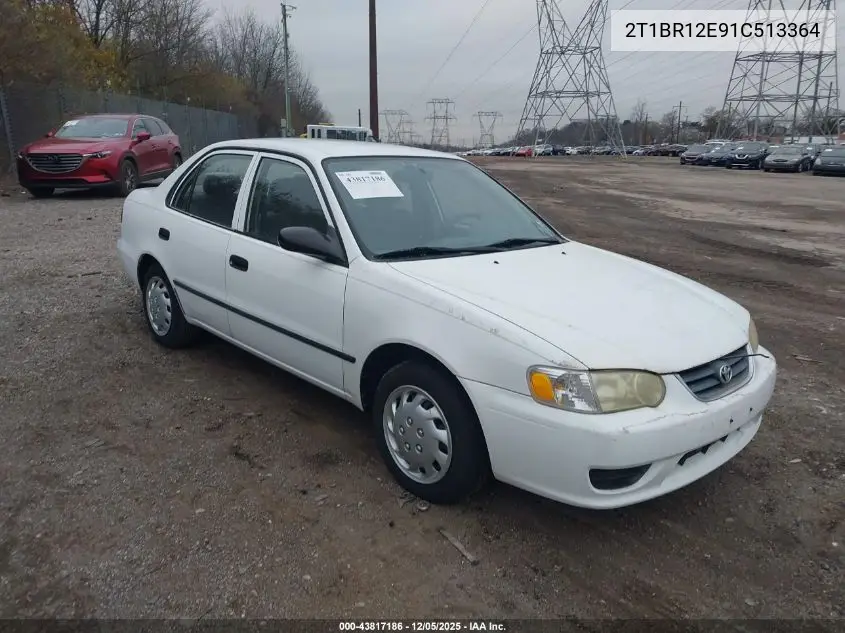 2T1BR12E91C513364 2001 Toyota Corolla Ce