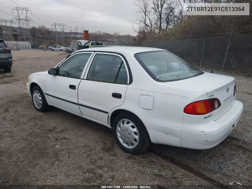 2T1BR12E91C513364 2001 Toyota Corolla Ce