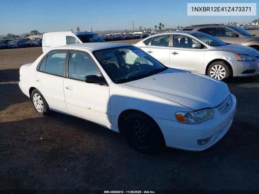 1NXBR12E41Z473371 2001 Toyota Corolla S