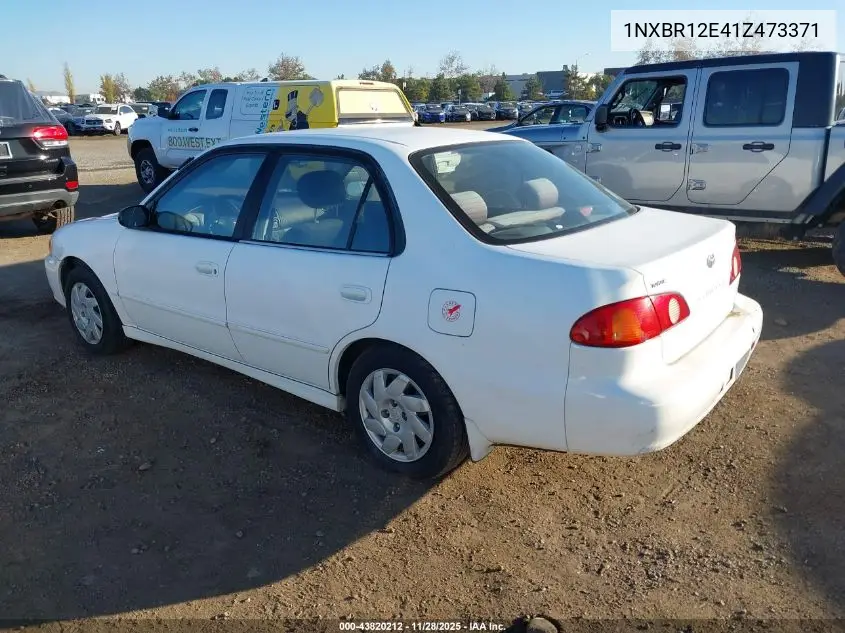 1NXBR12E41Z473371 2001 Toyota Corolla S