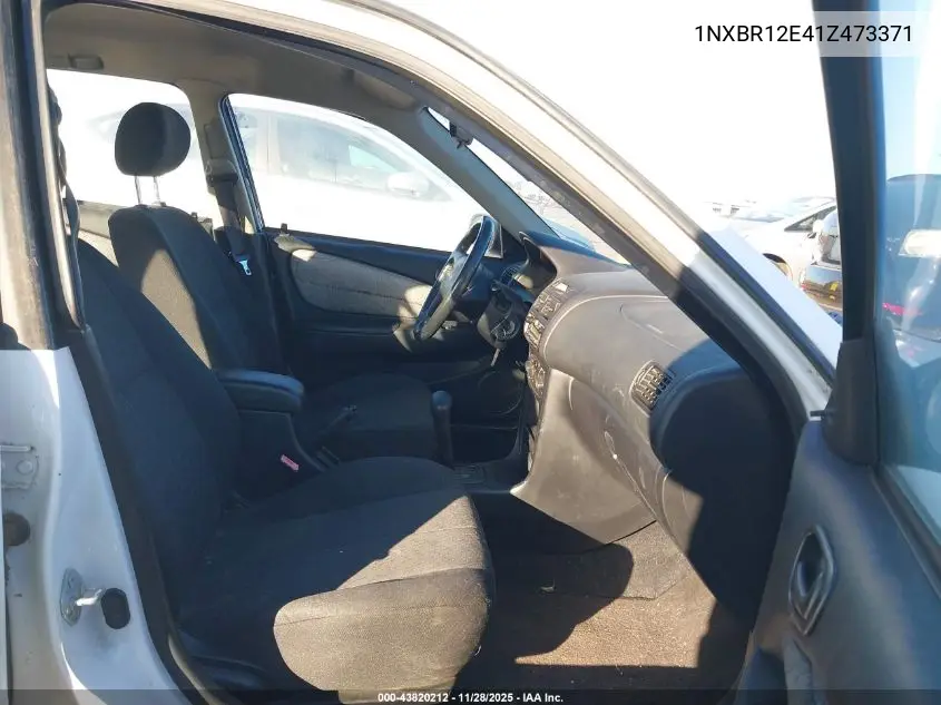 1NXBR12E41Z473371 2001 Toyota Corolla S