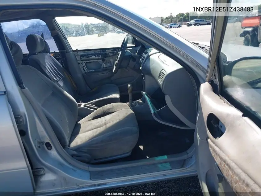1NXBR12E51Z438483 2001 Toyota Corolla Ce