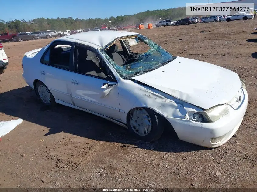 1NXBR12E32Z564276 2002 Toyota Corolla S
