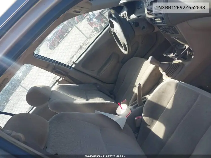 1NXBR12E92Z652538 2002 Toyota Corolla Ce