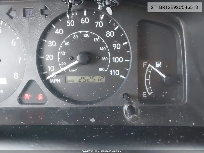 2T1BR12E92C546513 2002 Toyota Corolla Le