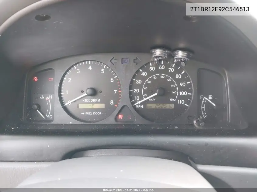 2T1BR12E92C546513 2002 Toyota Corolla Le