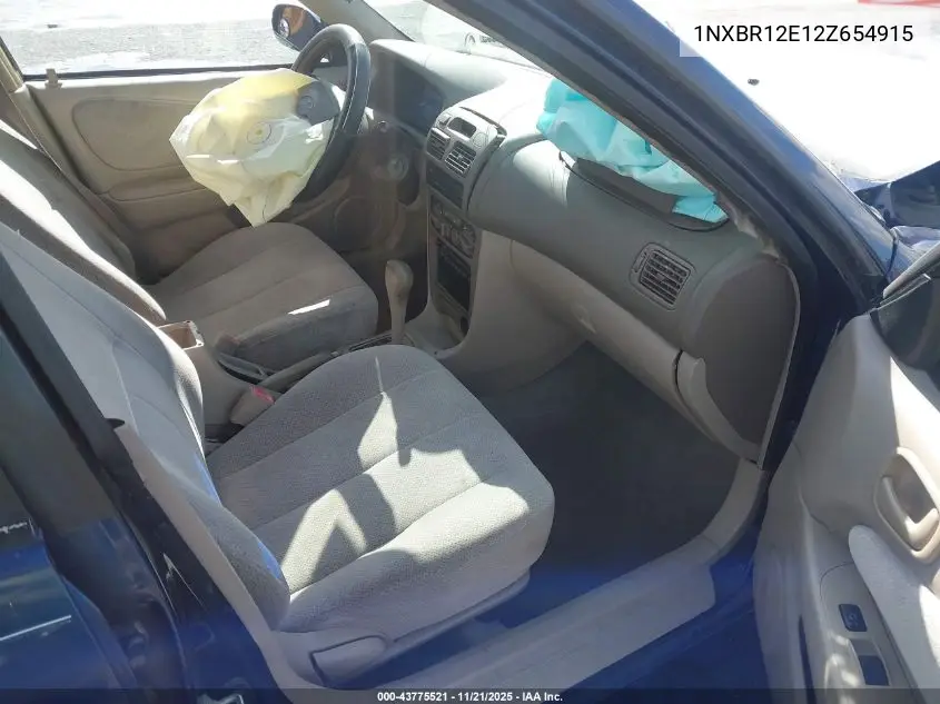 1NXBR12E12Z654915 2002 Toyota Corolla Le