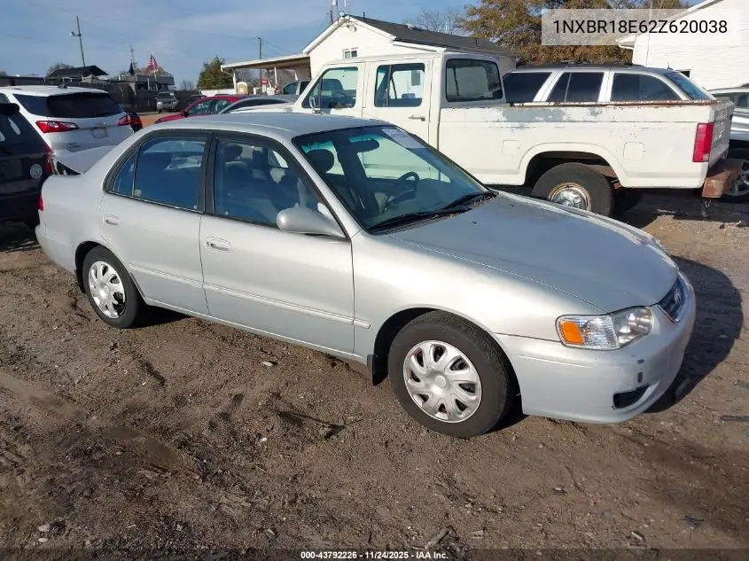 1NXBR18E62Z620038 2002 Toyota Corolla Le
