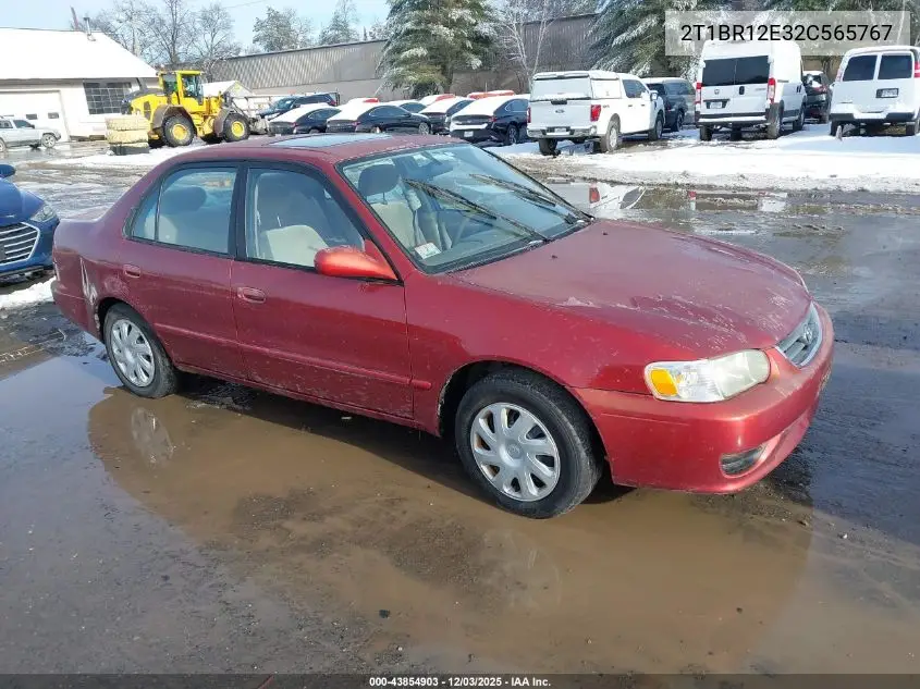 2T1BR12E32C565767 2002 Toyota Corolla Le