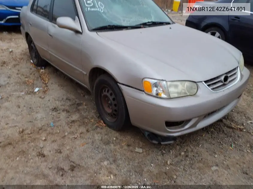 1NXBR12E42Z641401 2002 Toyota Corolla Le