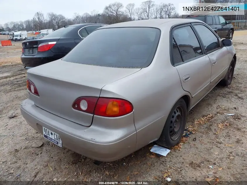 1NXBR12E42Z641401 2002 Toyota Corolla Le