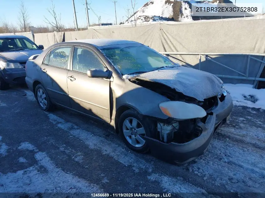 2T1BR32EX3C752808 2003 Toyota Corolla Ce/Le/S