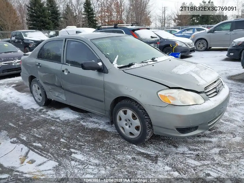 2T1BR32EX3C769091 2003 Toyota Corolla Ce/Le/S