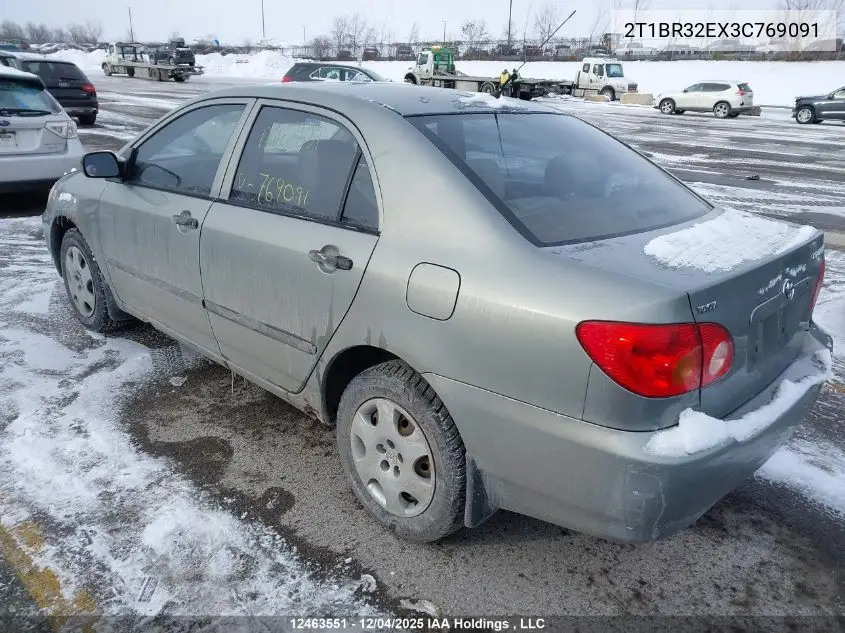 2T1BR32EX3C769091 2003 Toyota Corolla Ce/Le/S