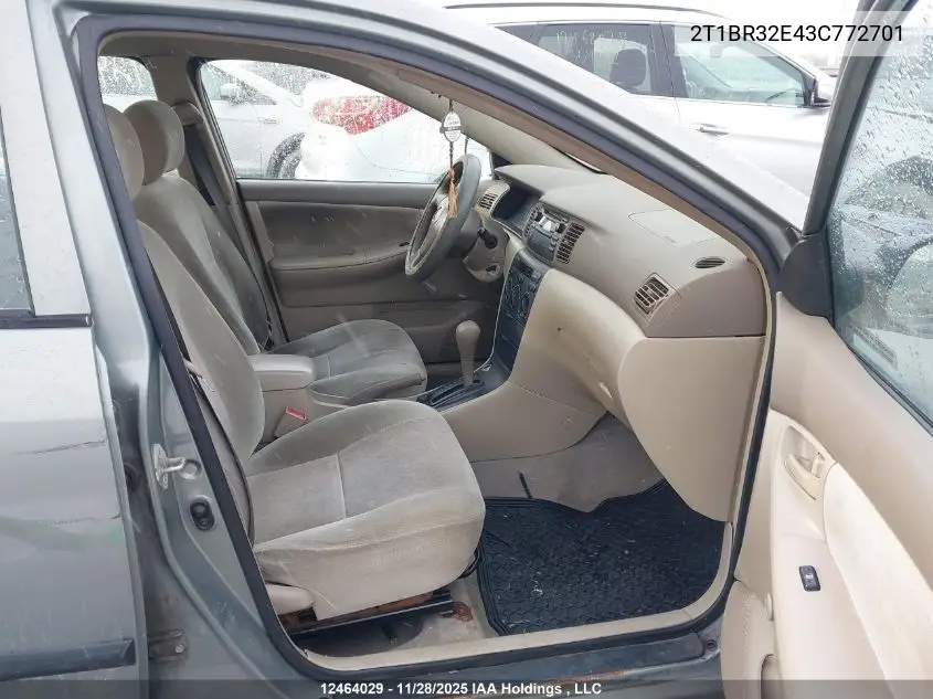2T1BR32E43C772701 2003 Toyota Corolla Ce/Le/Sport