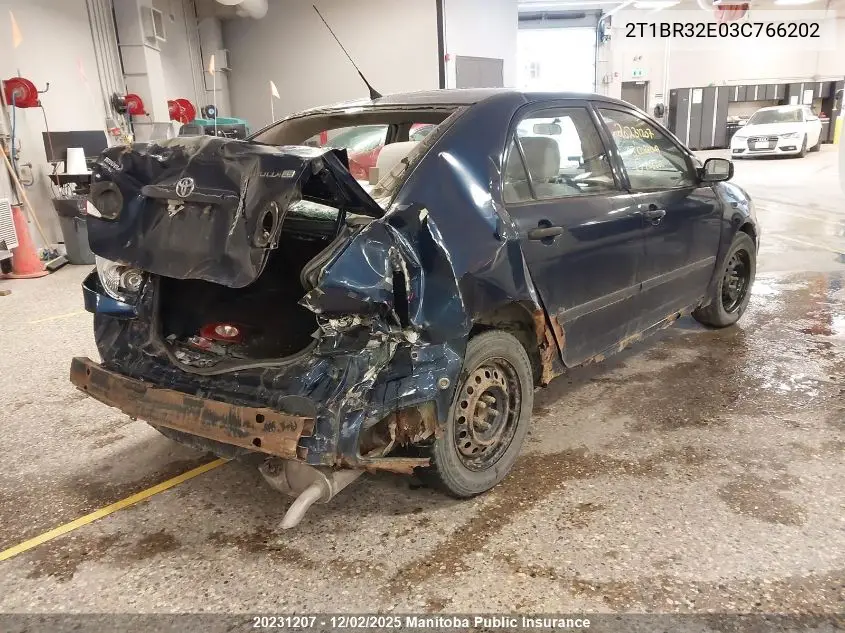 2T1BR32E03C766202 2003 Toyota Corolla Ce