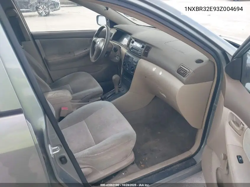1NXBR32E93Z004694 2003 Toyota Corolla Ce