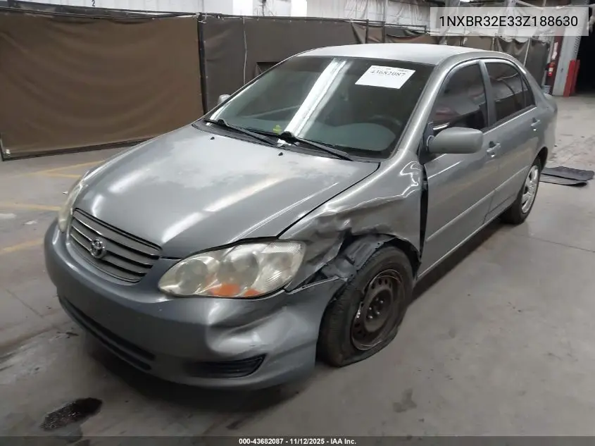 1NXBR32E33Z188630 2003 Toyota Corolla Le