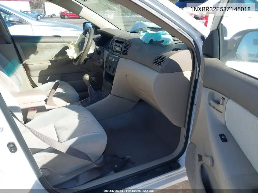 1NXBR32E53Z145018 2003 Toyota Corolla Ce