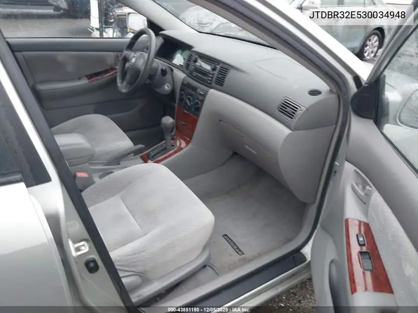 JTDBR32E530034948 2003 Toyota Corolla Le