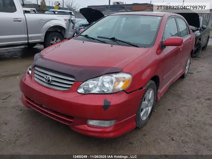 2T1BR32E04C799797 2004 Toyota Corolla Ce/Le/Sport