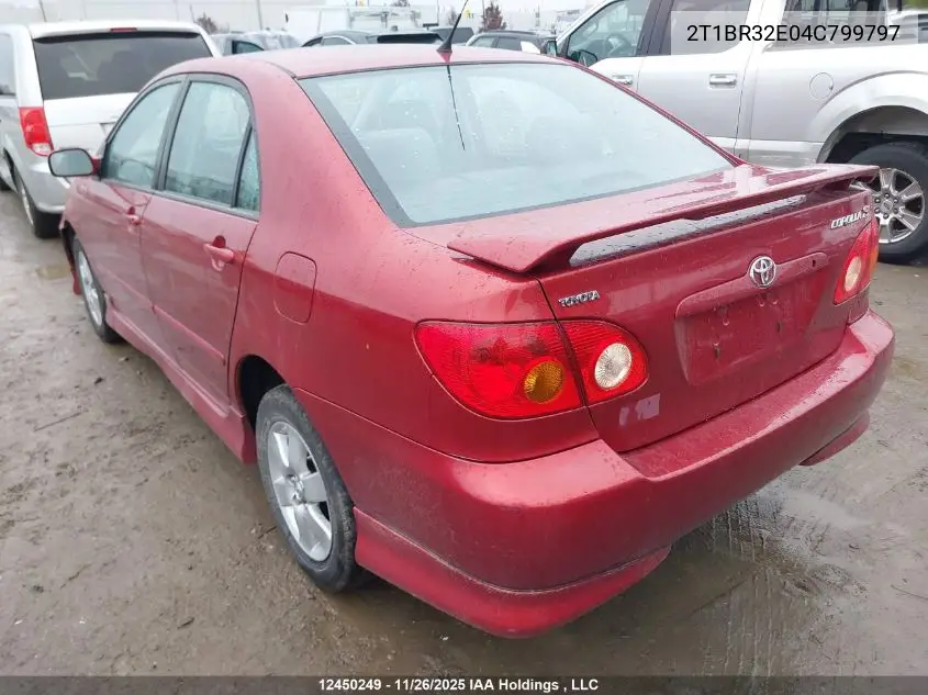2T1BR32E04C799797 2004 Toyota Corolla Ce/Le/Sport