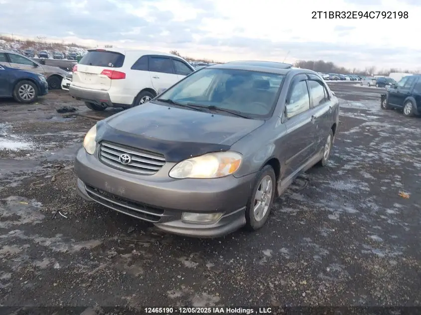 2T1BR32E94C792198 2004 Toyota Corolla