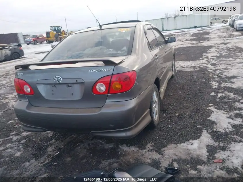 2T1BR32E94C792198 2004 Toyota Corolla