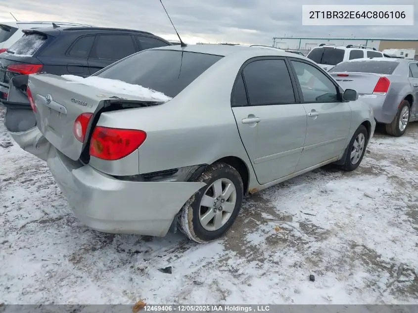 2T1BR32E64C806106 2004 Toyota Corolla