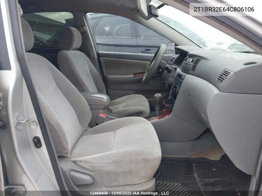 2T1BR32E64C806106 2004 Toyota Corolla