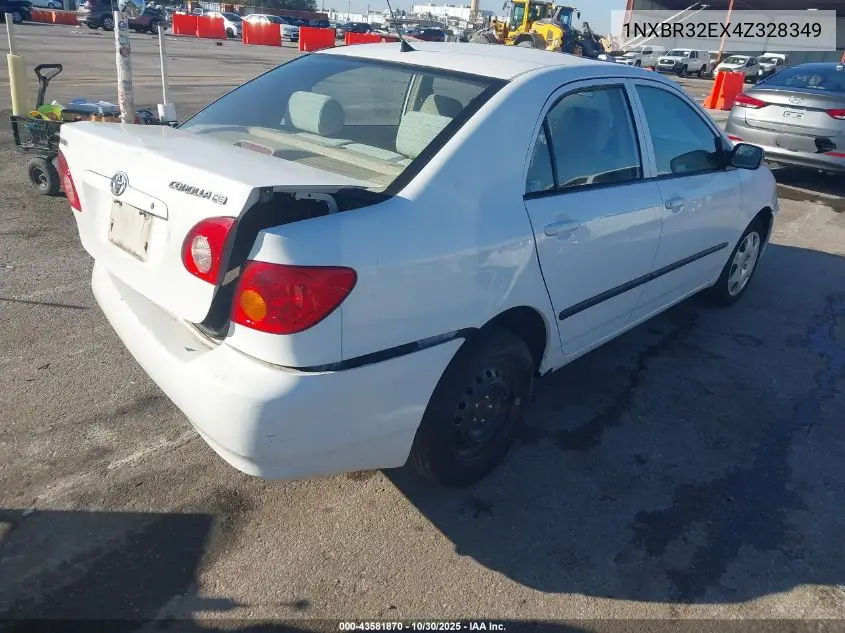1NXBR32EX4Z328349 2004 Toyota Corolla Ce