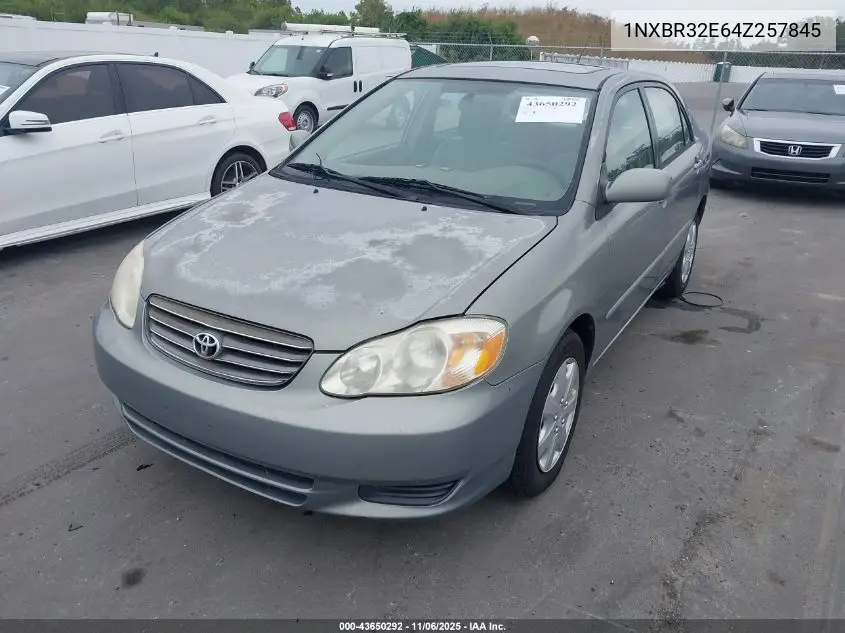 1NXBR32E64Z257845 2004 Toyota Corolla Le