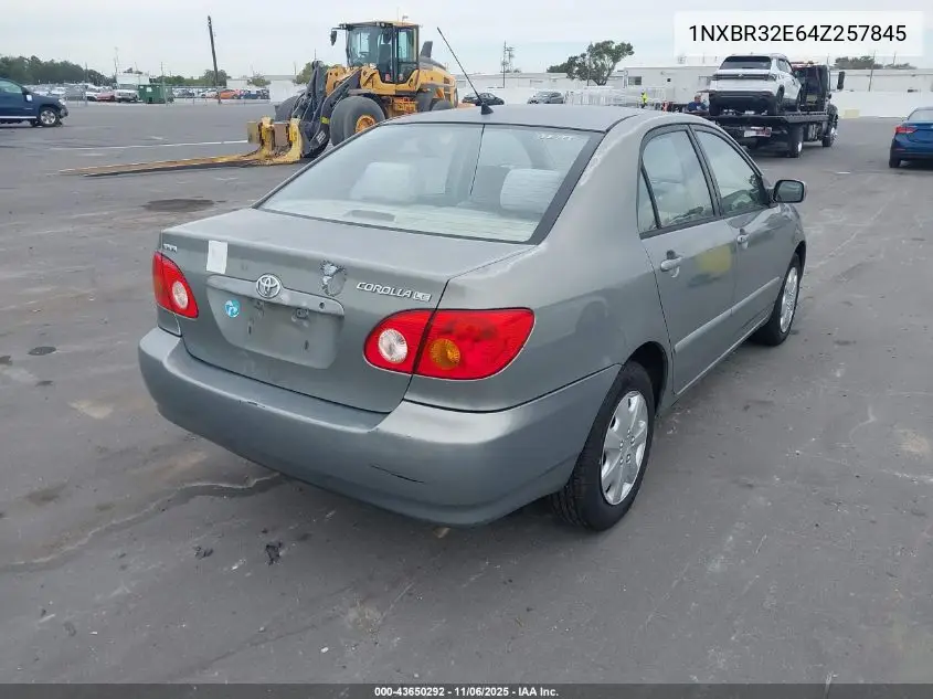 1NXBR32E64Z257845 2004 Toyota Corolla Le