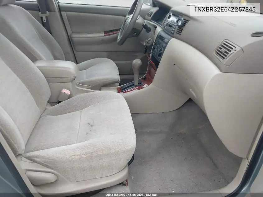 1NXBR32E64Z257845 2004 Toyota Corolla Le