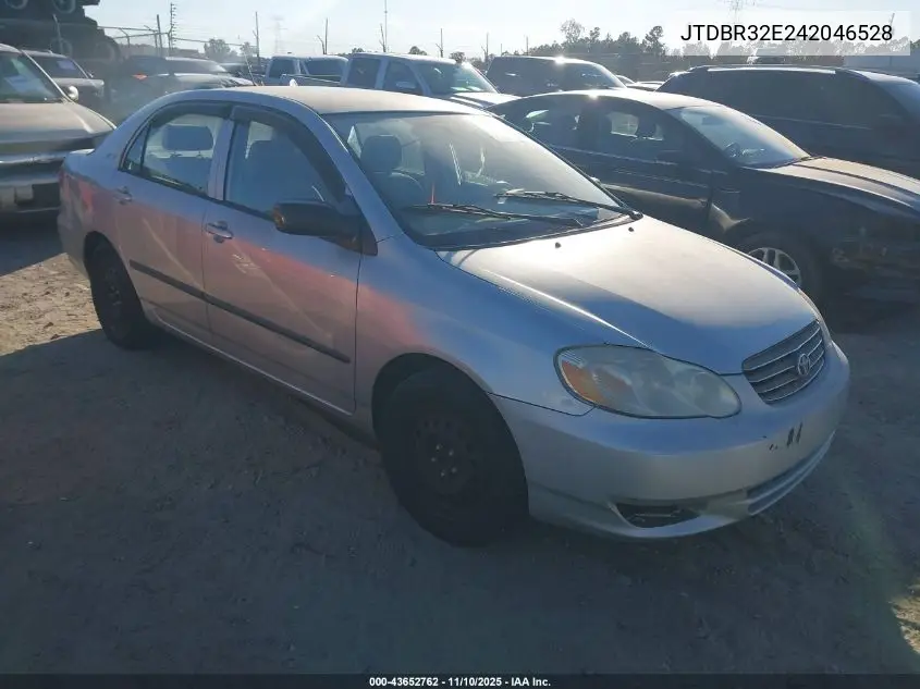 JTDBR32E242046528 2004 Toyota Corolla Ce