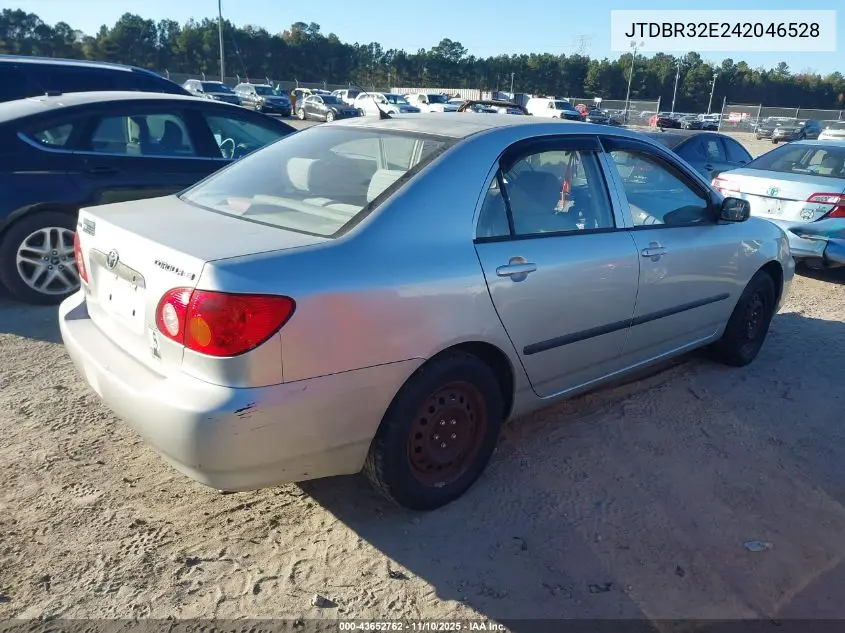JTDBR32E242046528 2004 Toyota Corolla Ce