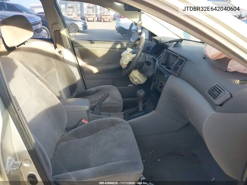 JTDBR32E642040604 2004 Toyota Corolla Ce