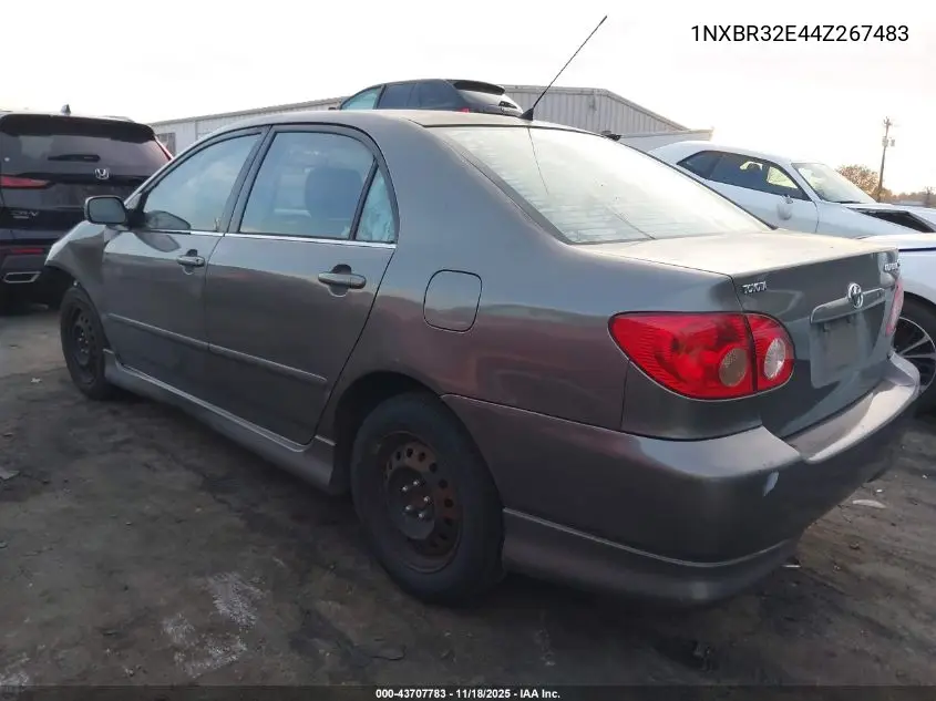 1NXBR32E44Z267483 2004 Toyota Corolla S