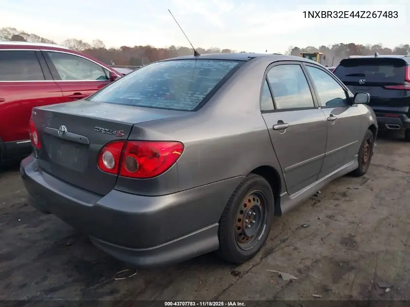 1NXBR32E44Z267483 2004 Toyota Corolla S