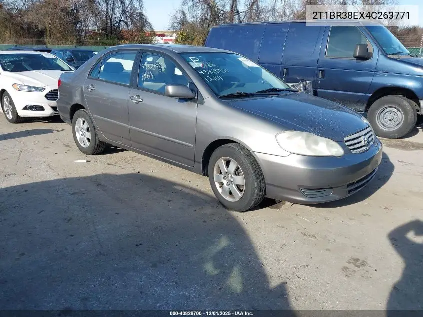 2T1BR38EX4C263771 2004 Toyota Corolla Le