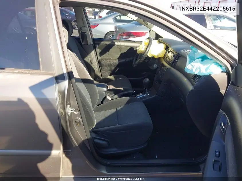 1NXBR32E44Z205615 2004 Toyota Corolla S