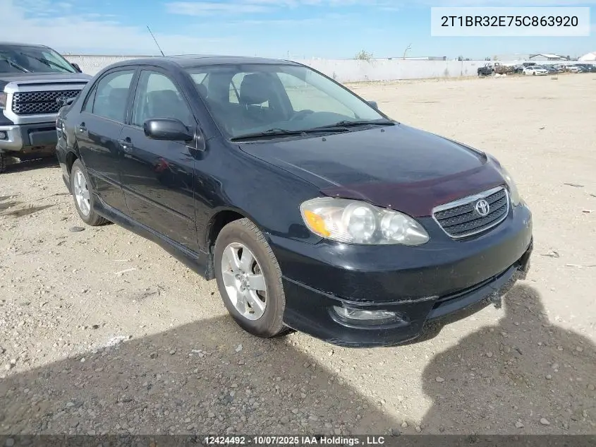 2T1BR32E75C863920 2005 Toyota Corolla Ce/Le/Sport