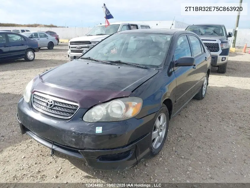 2T1BR32E75C863920 2005 Toyota Corolla Ce/Le/Sport