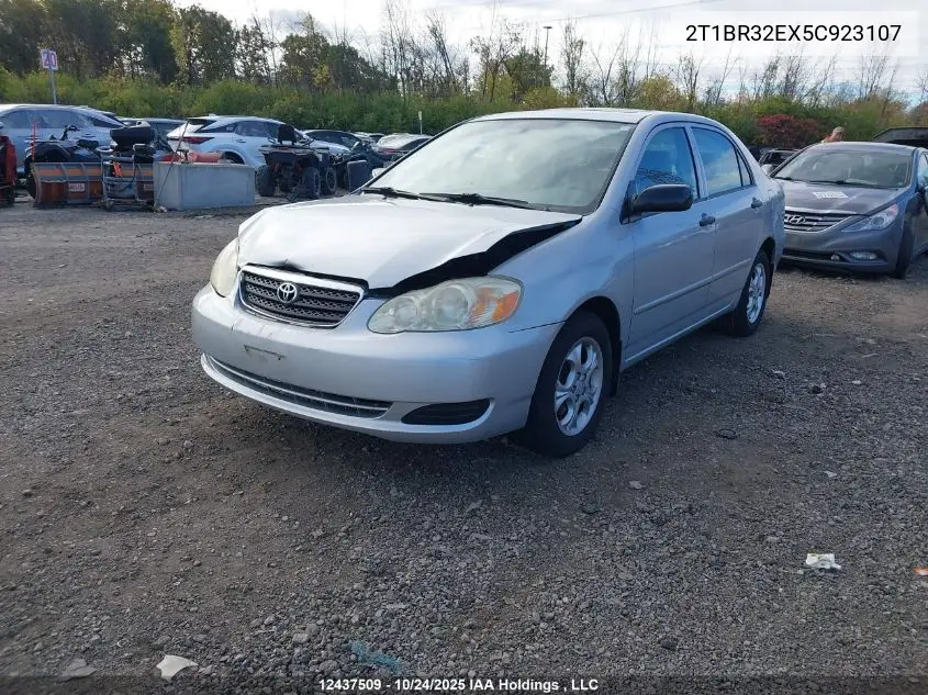 2T1BR32EX5C923107 2005 Toyota Corolla Ce/Le/S