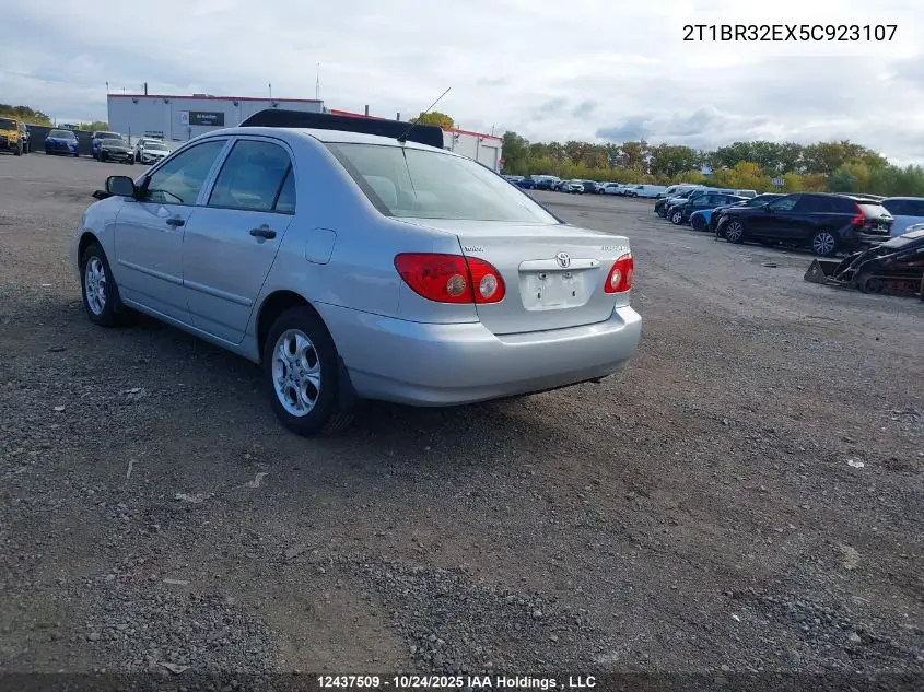 2T1BR32EX5C923107 2005 Toyota Corolla Ce/Le/S
