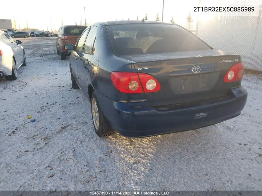 2T1BR32EX5C885989 2005 Toyota Corolla Ce/Le/Sport