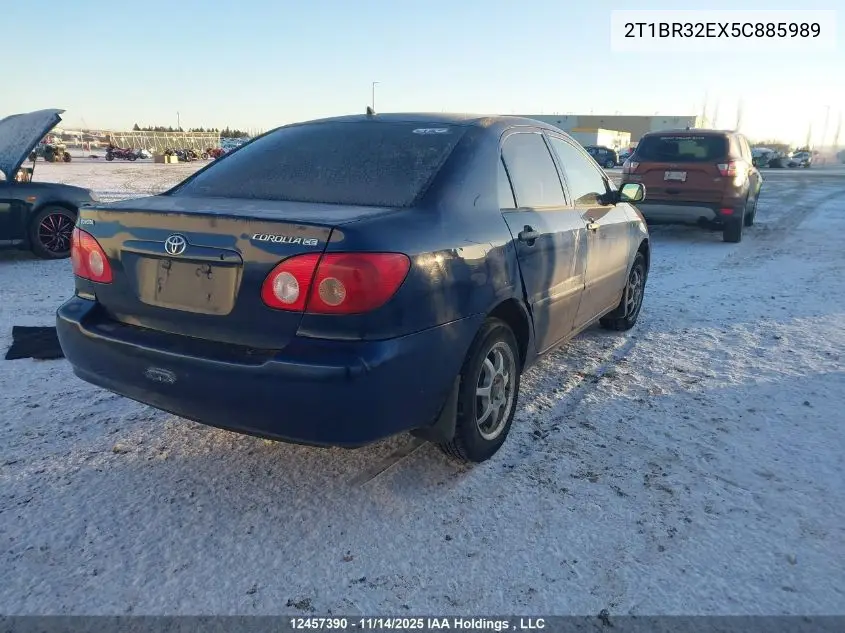 2T1BR32EX5C885989 2005 Toyota Corolla Ce/Le/Sport
